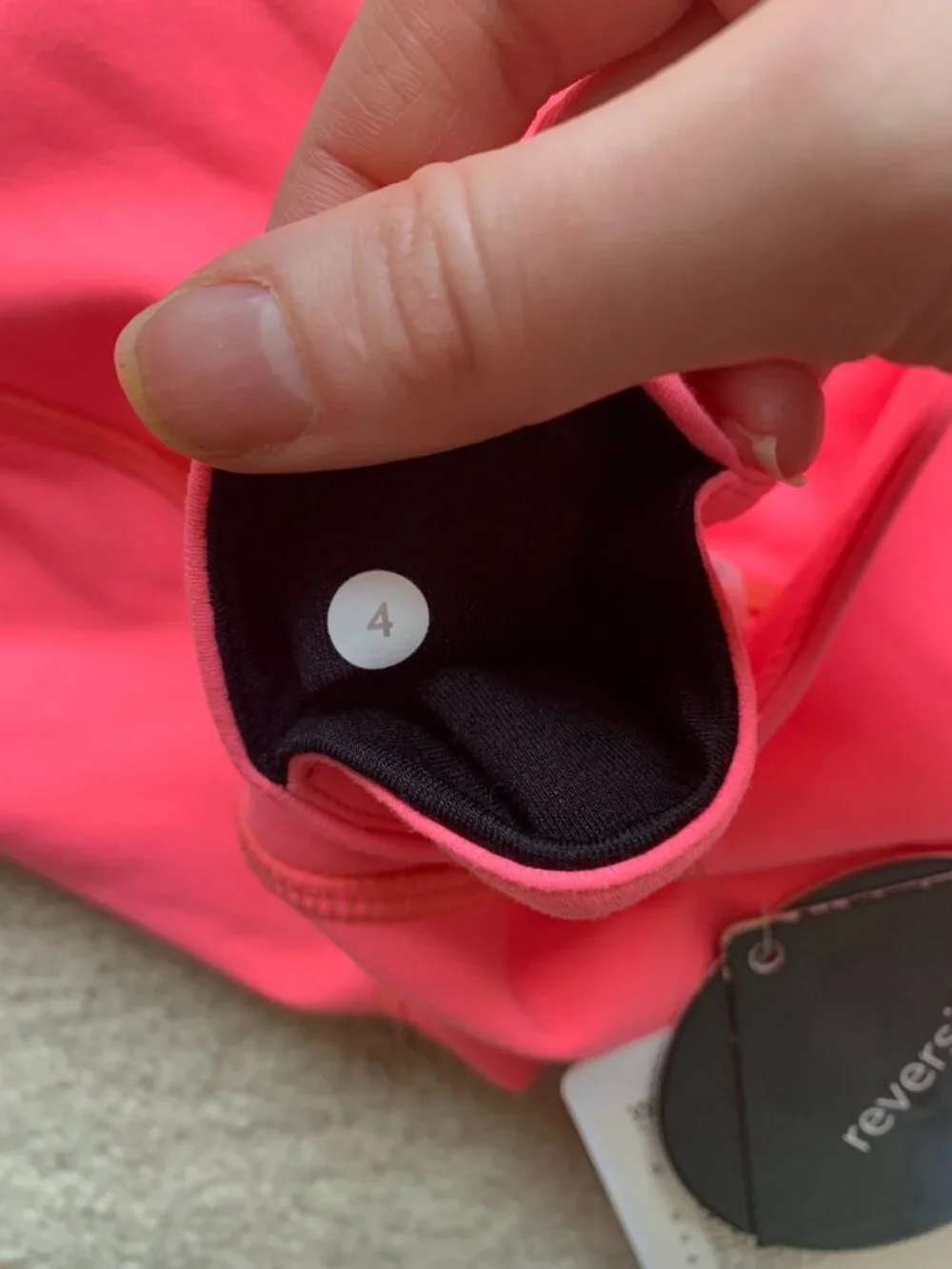 Lululemon Wunder Under Crop Leggings, Flash, size 4 NWT